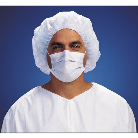 Kimtech M5 Pleat Style Face Mask With Earloops, Regular, Blue, PK500 KCC 62692